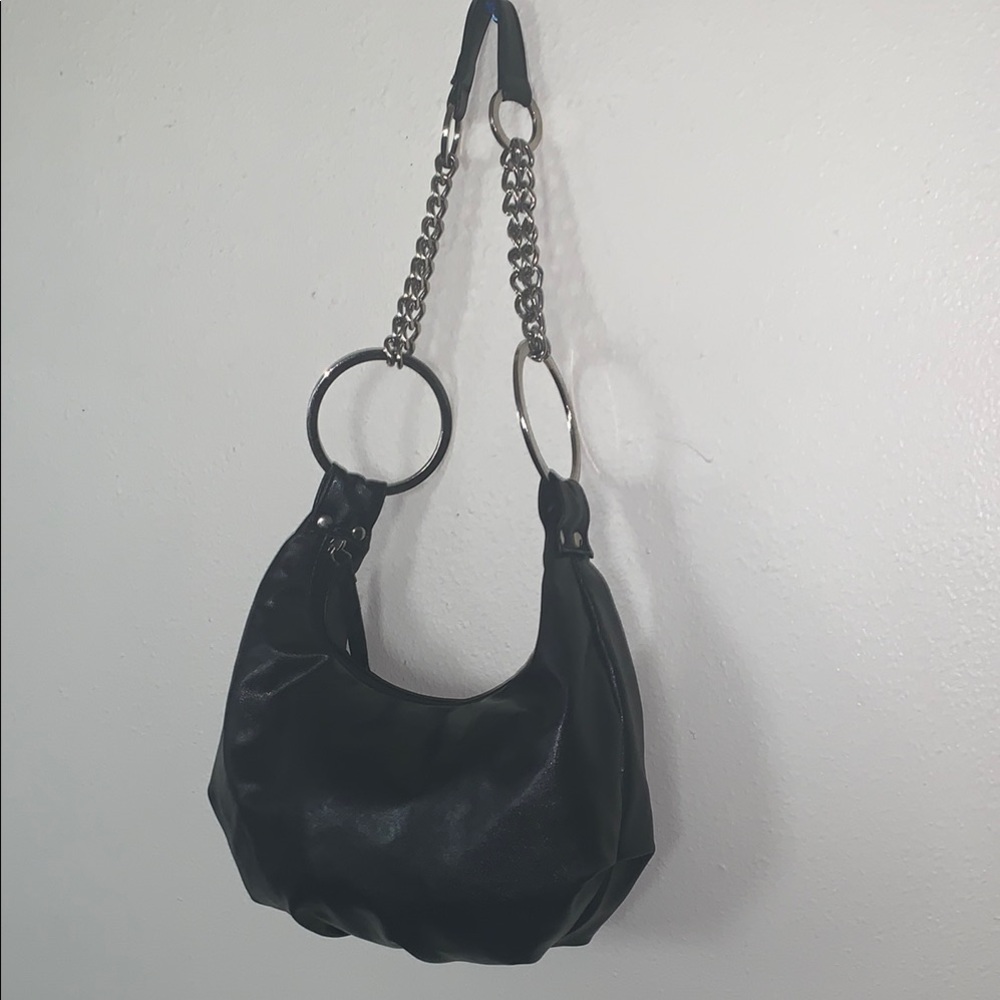 Black Chain Shoulder Bag